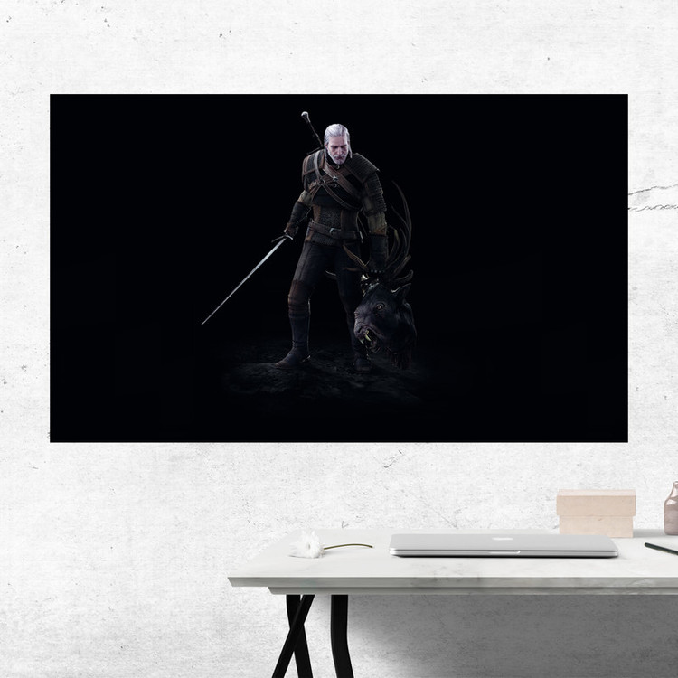 تابلو شاسی مدل گیمینگ gaming بازی ویچر Witcher کد 1063
