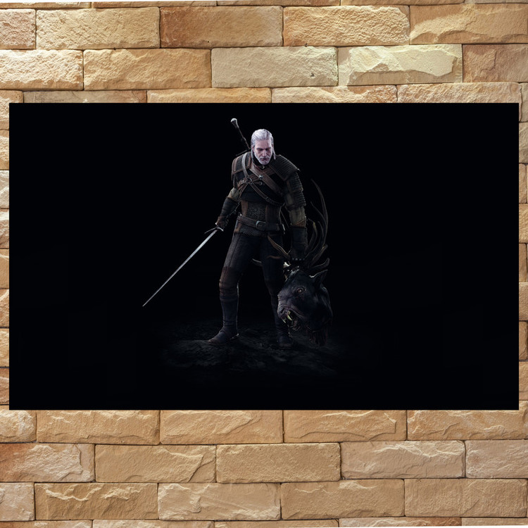 تابلو شاسی مدل گیمینگ gaming بازی ویچر Witcher کد 1063
