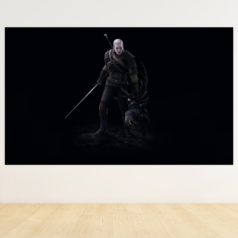 تابلو شاسی مدل گیمینگ gaming بازی ویچر Witcher کد 1063