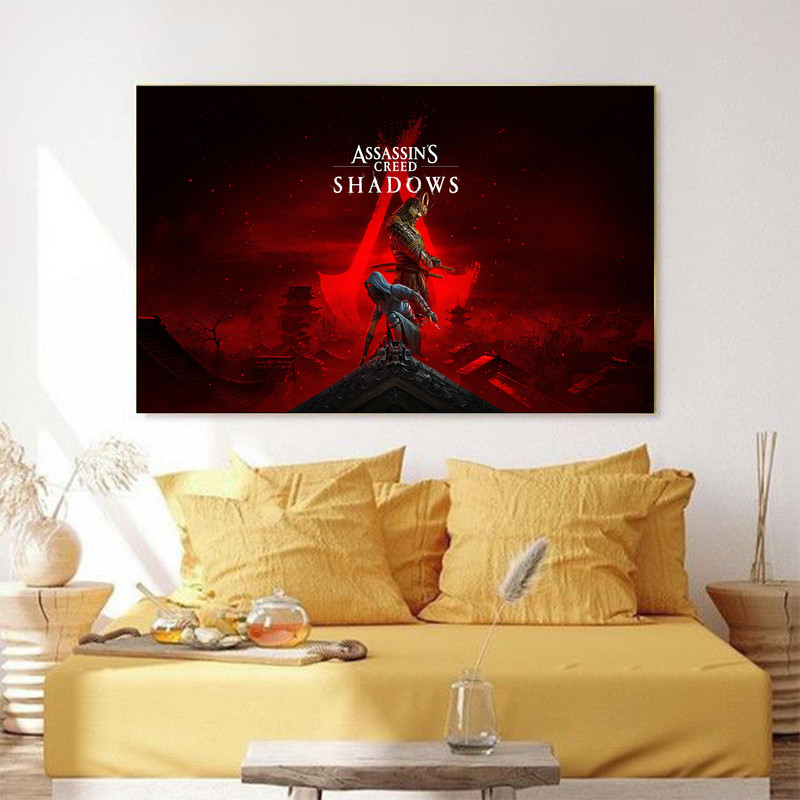 تابلو شاسی مدل گیمینگ assassin's creed shadows کد 1417
