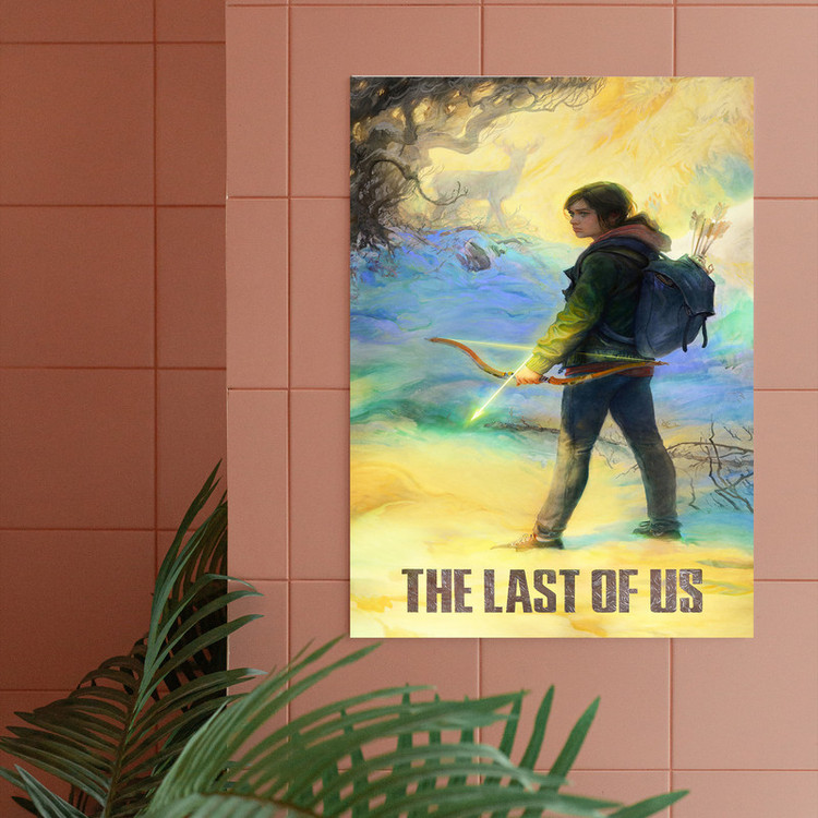 تابلو شاسی مدل گیمینگ طرح الی لست آو آس The last of us Part 2 کد 1206