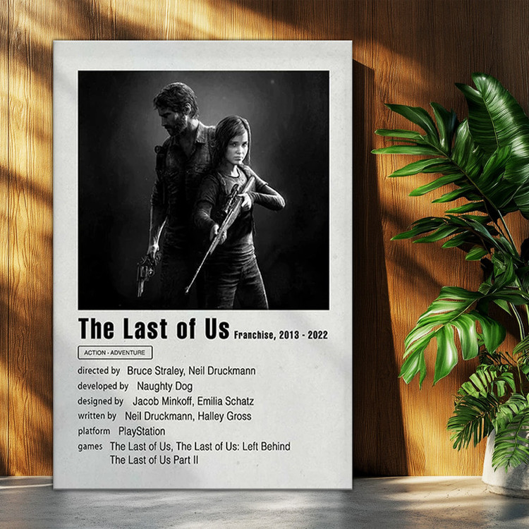 تابلو شاسی بکلیت طرح گیمینگ لست اف اس The last of us مدل T-po2040