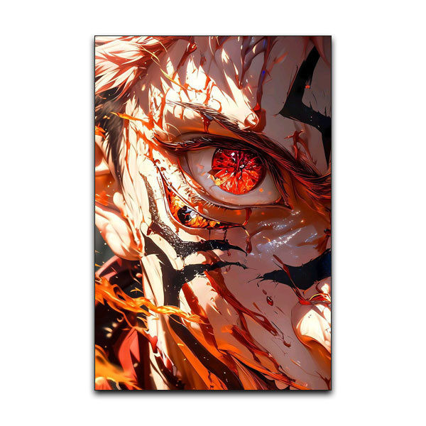 تابلو شاسی گوفی مدل انیمه جوجوتسو کایزن سوکونا Sukuna Jujutsu Kaisen Anime کد HALF54