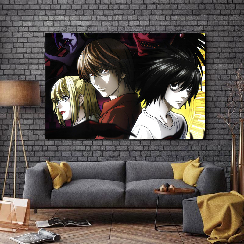 تابلو شاسی طرح انیمه مدل Death Note کد 967
