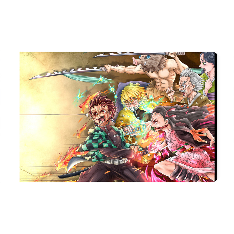 تابلو شاسی عرش مدل انیمه شیطان کش Demon Slayer کد As3736