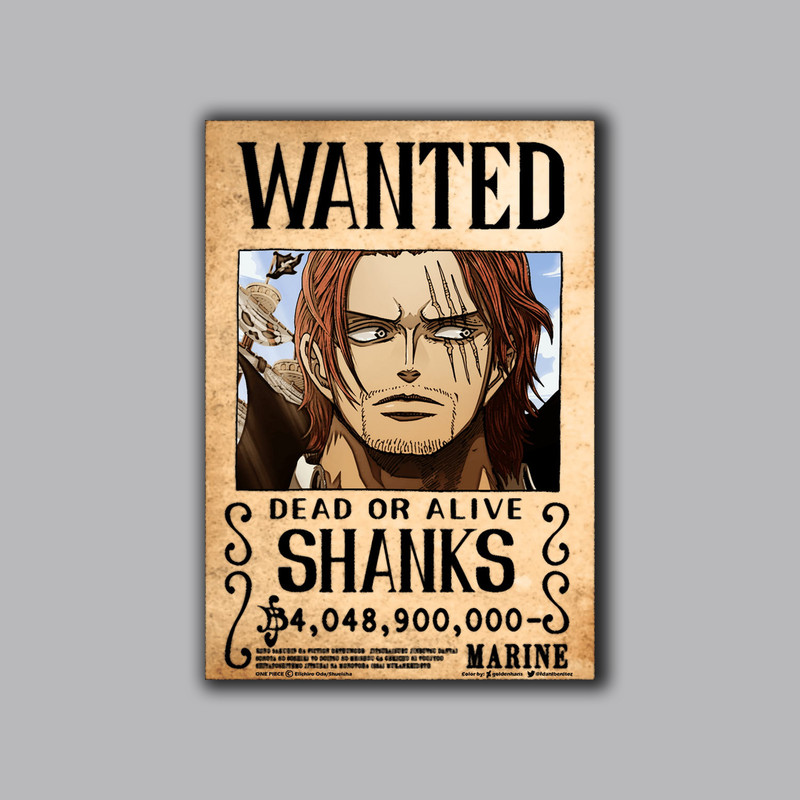 تابلو شاسی مدل انیمه وان پیس One Piece کد LA-10367