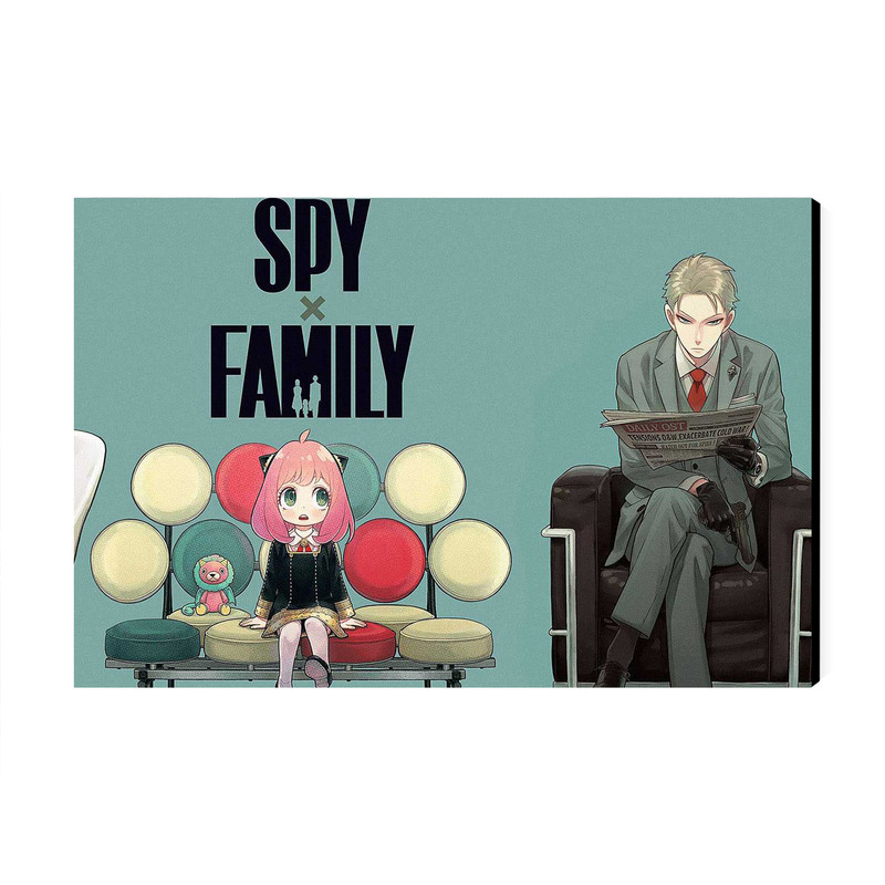 تابلو شاسی عرش مدل انیمه جاسوس x خانواده spy x family کد As3871