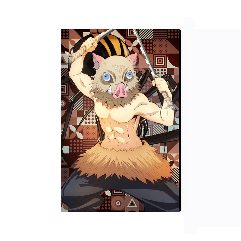 تابلو شاسی عرش مدل انیمه شیطان کش Demon Slayer کد As2579
