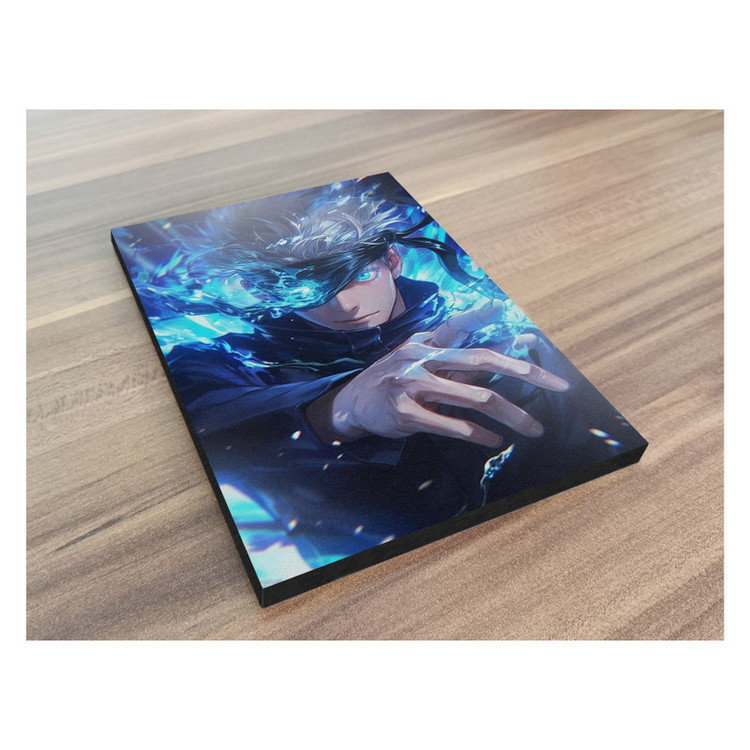 تابلو شاسی گوفی انیمه جوجوتسو کایزن مدل گوجو ساتورو Gojo Satoru Jujutsu Kaisen Anime کد BLUEYE51