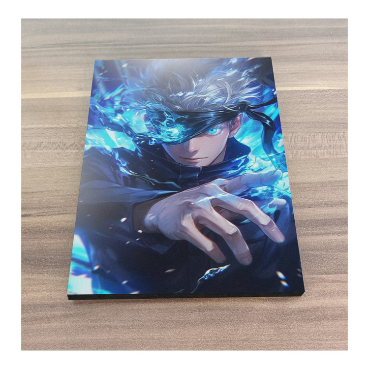 تابلو شاسی گوفی انیمه جوجوتسو کایزن مدل گوجو ساتورو Gojo Satoru Jujutsu Kaisen Anime کد BLUEYE51