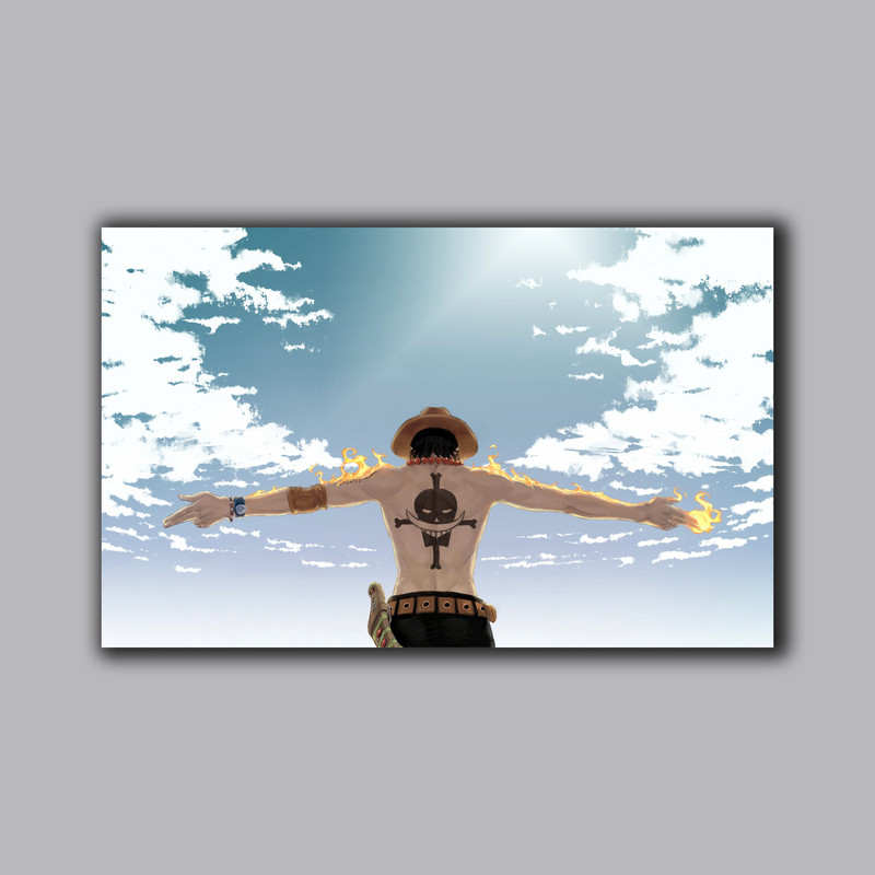 تابلو شاسی مدل انیمه وان پیس One Piece کد LA-10352