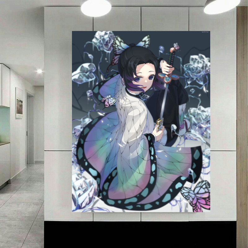 تابلو شاسی طرح انیمه مدل Demon Slayer کد AR913