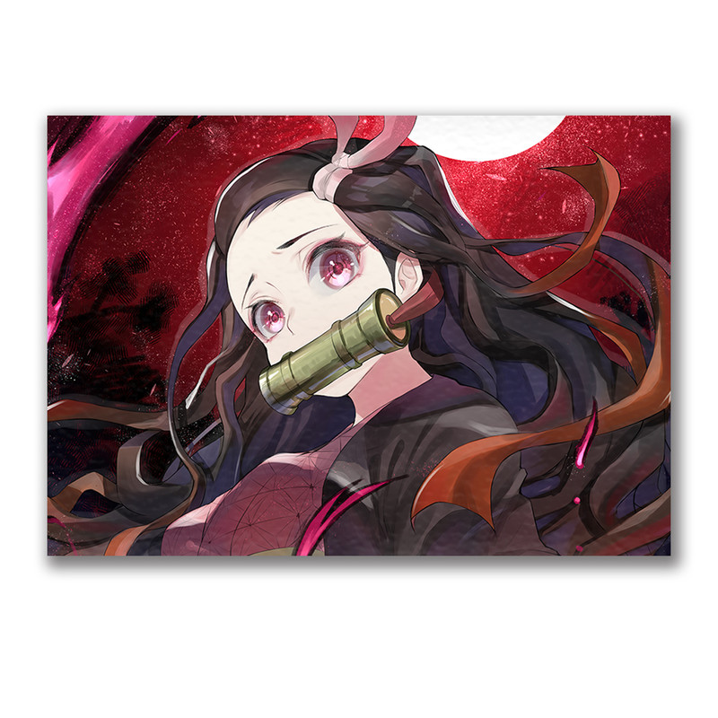تابلو شاسی طرح انیمه demon slayer kimetsu no yaiba مدل 003