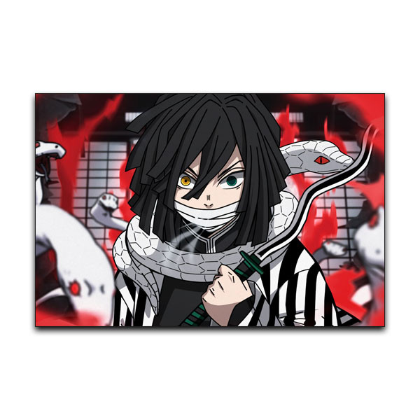 تابلو شاسی گوفی مدل هاشیرا دیمن اسلیر طرح انیمه شیطان کش Demon Slayer Anime کد RD26