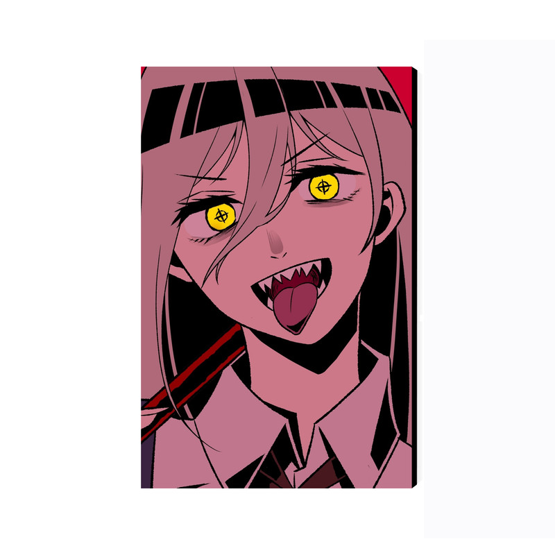 تابلو شاسی عرش مدل انیمه مرد اره ای Chainsaw Man کد As3358