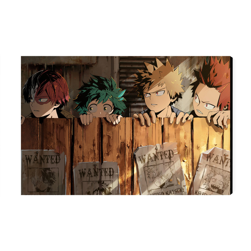 تابلو شاسی عرش مدل انیمه آکادمی قهرمان من My Hero Academia کد As2910