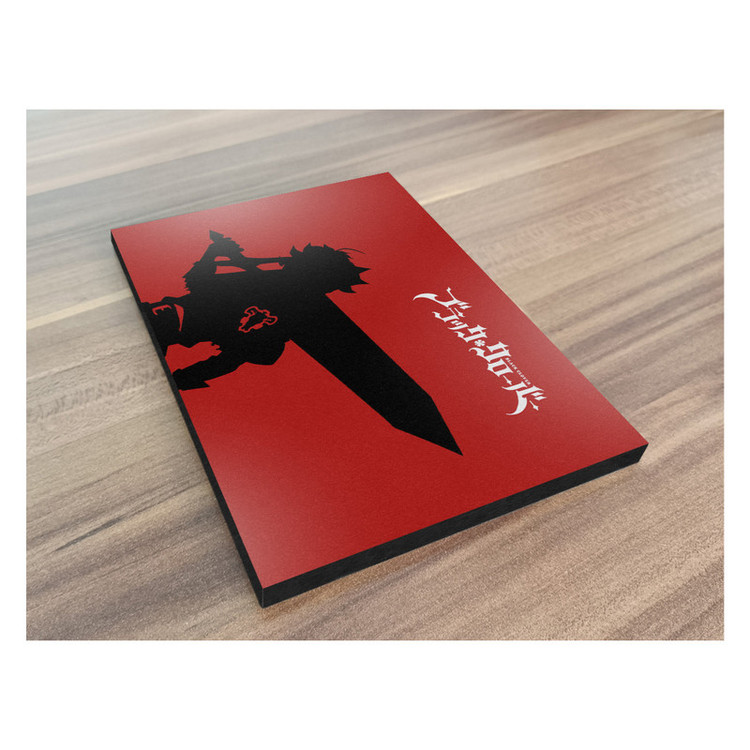 تابلو شاسی گوفی مدل آستا انیمه شبدر سیاه طرح Asta Black Clover Anime کد RBK03