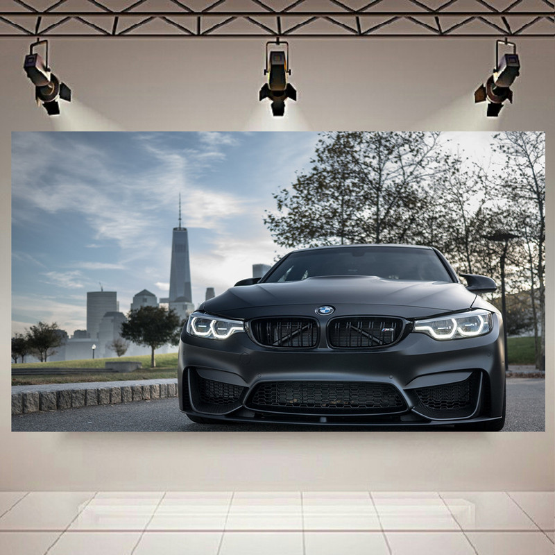 تابلو شاسی طرح ماشین مدل BMW M4 کد PD795