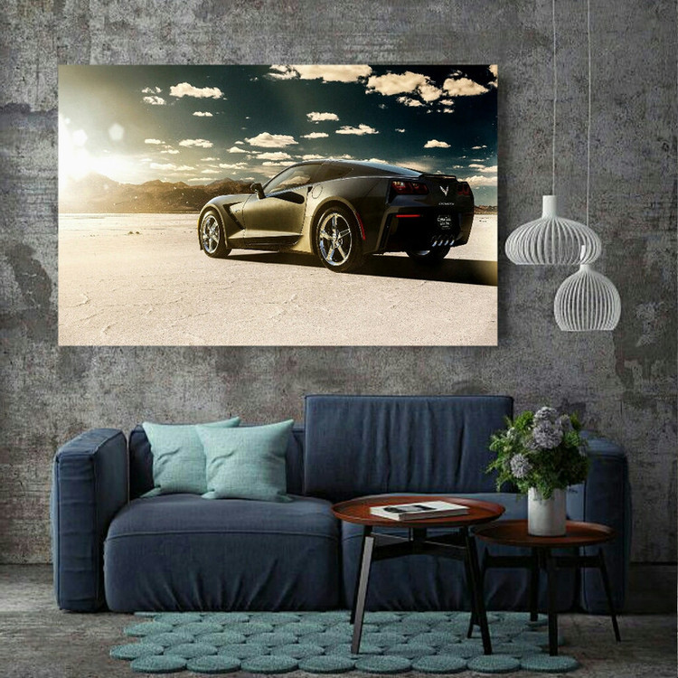 تابلو شاسی طرح ماشین کلاسیک مدل TSH1429