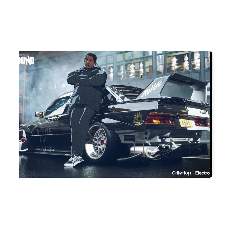 تابلو شاسی عرش مدل بازی ماشین Need for Speed Unbound کد As3421