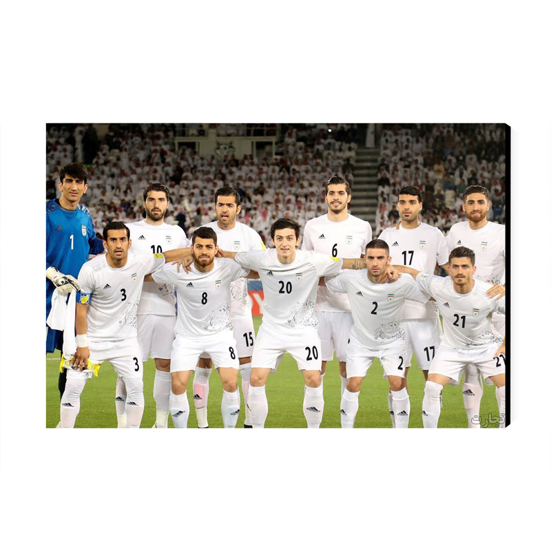 تابلو شاسی عرش مدل فانتزی فوتبالی تیم ملی ایران کد As5450