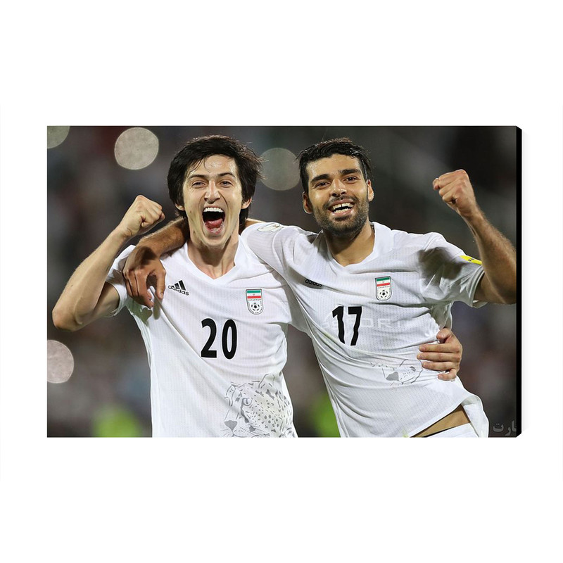 تابلو شاسی عرش مدل فانتزی فوتبالی تیم ملی ایران کد As5449