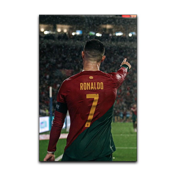 تابلو شاسی گوفی مدل فوتبالی کریستیانو رونالدو طرح CR7 Ronaldo کد PORTG51