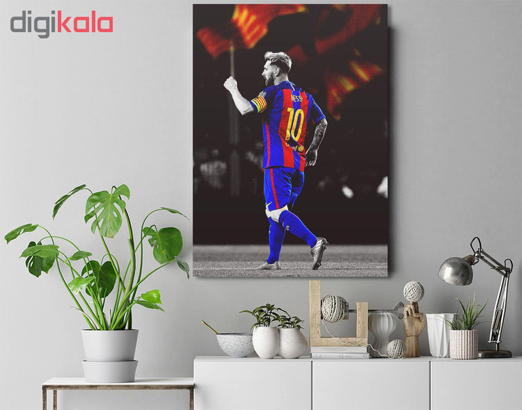 تابلو شاسی گالری استاربوی طرح مسی مدل Football 2