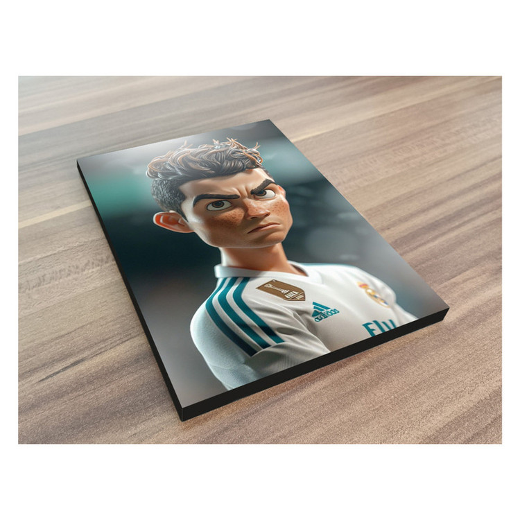 تابلو شاسی گوفی مدل فوتبالی طرح کریستین رونالدو کد CR7 CART25