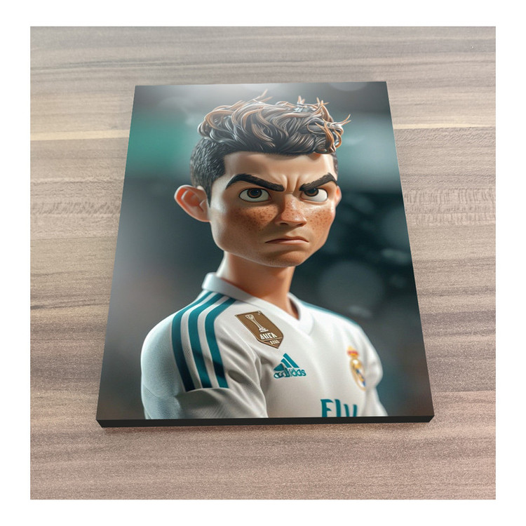 تابلو شاسی گوفی مدل فوتبالی طرح کریستین رونالدو کد CR7 CART25