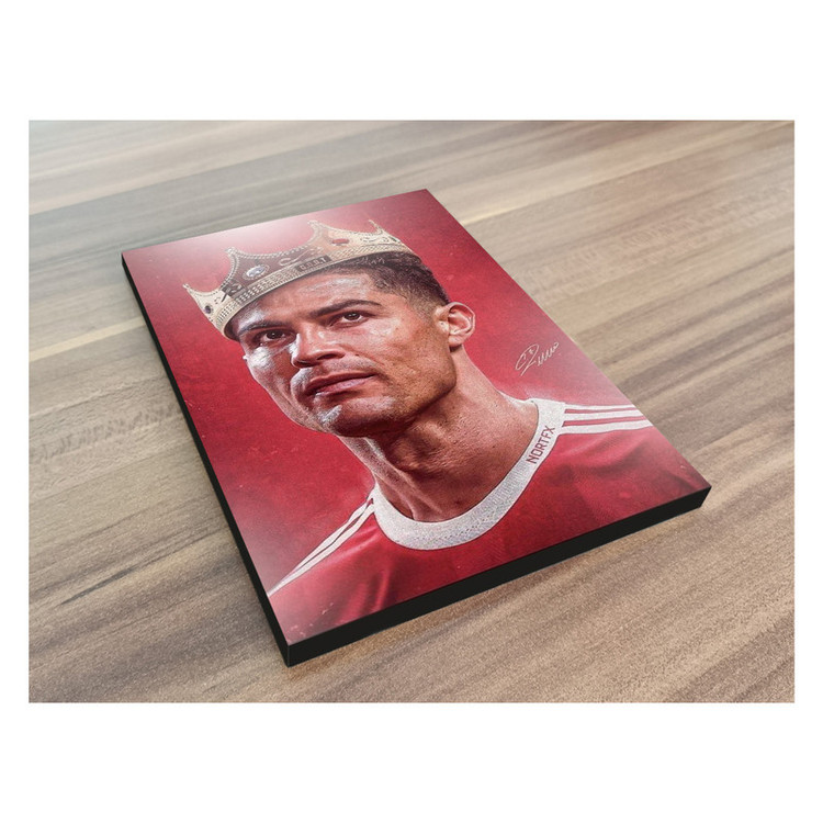 تابلو شاسی گوفی مدل فوتبالی طرح کریستین رونالدو کد CR7 CRWN45