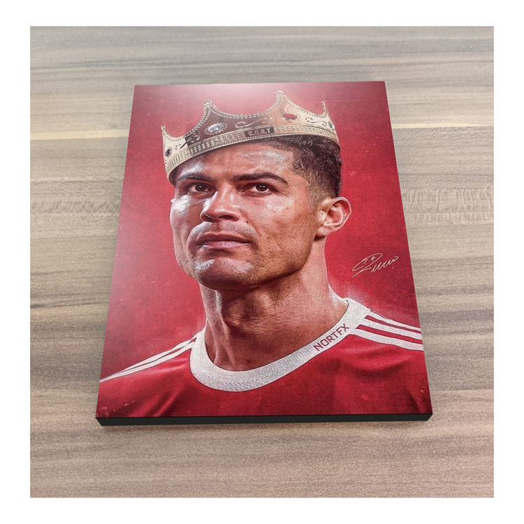 تابلو شاسی گوفی مدل فوتبالی طرح کریستین رونالدو کد CR7 CRWN45