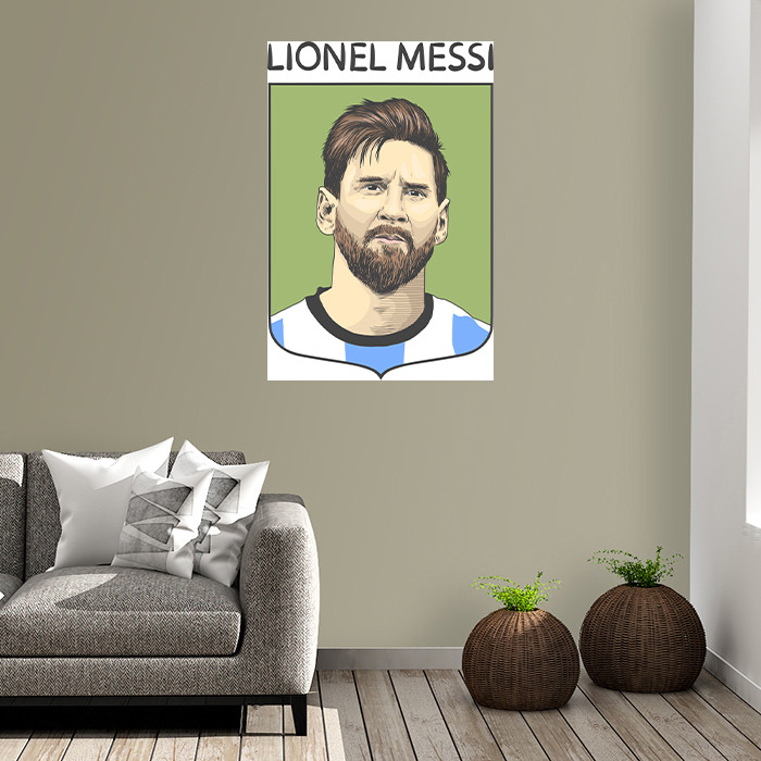 تابلو شاسی مدل ورزشی طرح lionel messi