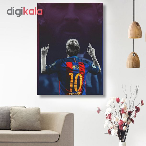 تابلو شاسی گالری استاربوی طرح مسی مدل Barcelona 01