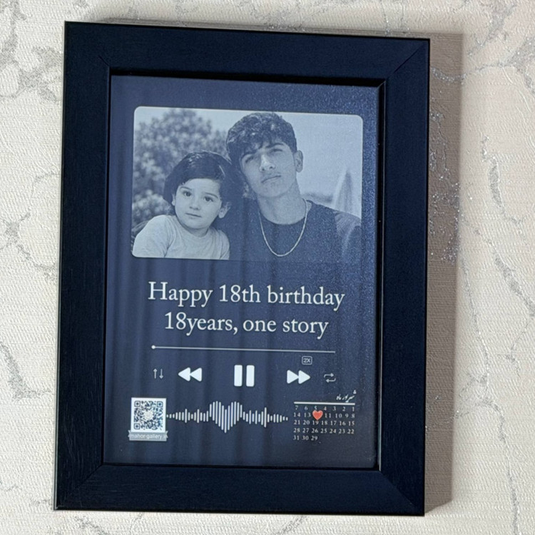 قاب موزیکال، تابلو موزیکال، قاب، کادو عاشقانه