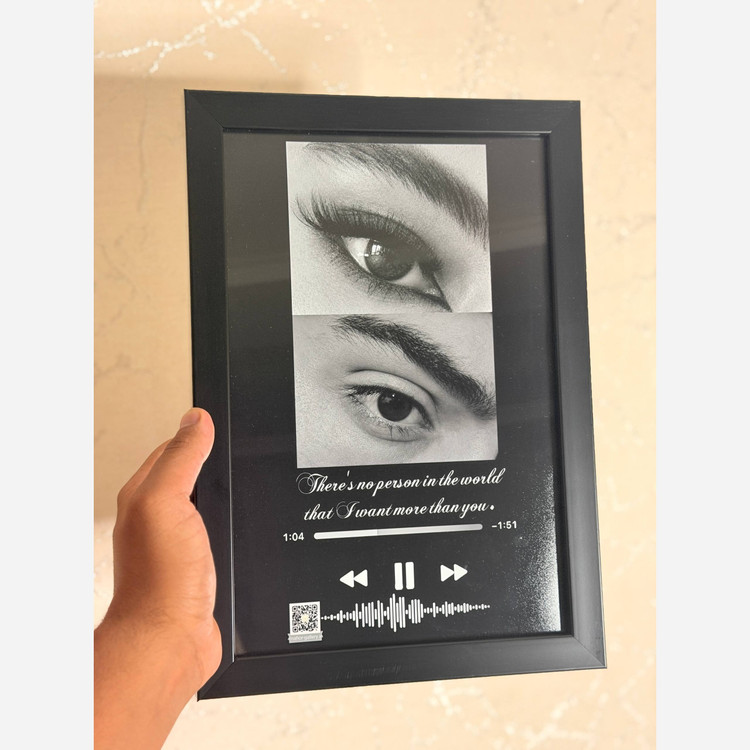 قاب موزیکال آهنگ مورد علاقه کادو عاشقانه