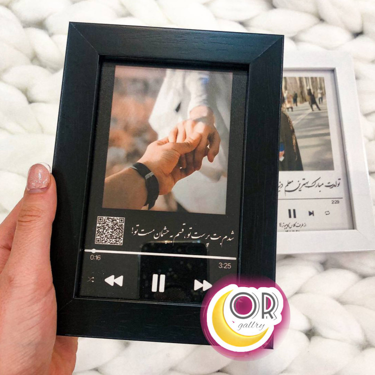 تابلو موزیکال با عکس دلخواه هدیه خاص و ماندگار برای همکار