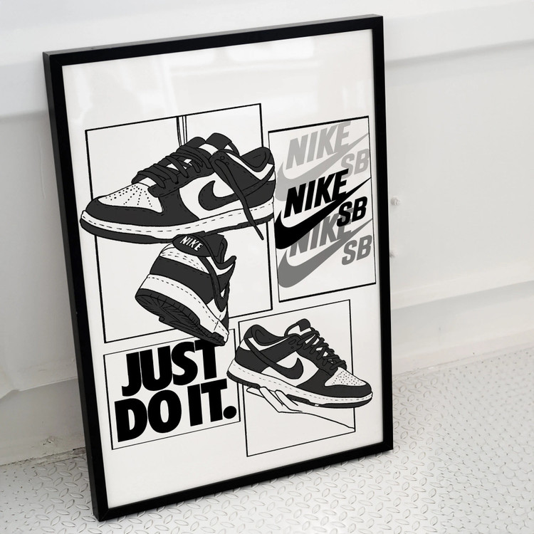تابلو کتونی نایک Nike (پس کرایه)