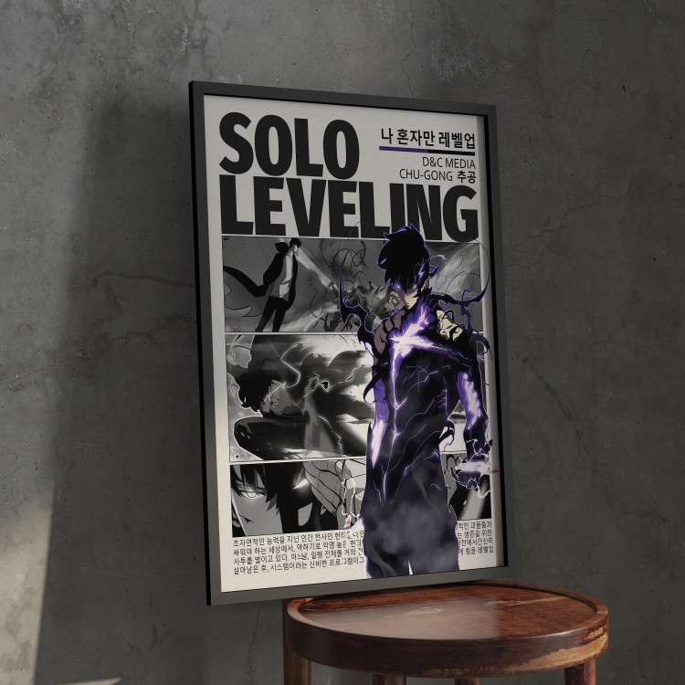 تابلو انیمه سولو لولینگ Solo Leveling (پس کرایه)