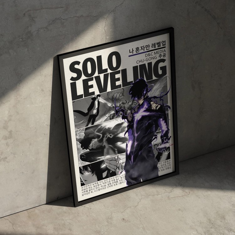 تابلو انیمه سولو لولینگ Solo Leveling (پس کرایه)