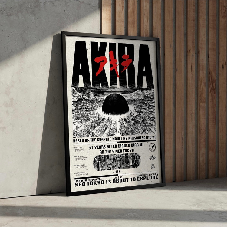 تابلو انیمه آکیرا Akira (پس کرایه)