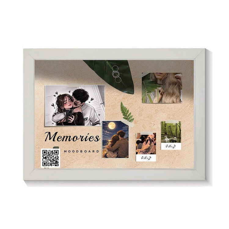 تابلو کلاژ موزیکال طرح moodboard کد GPF-14006