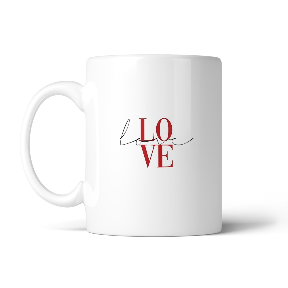 ماگ عاشقانه طرح love کد SM-27092
