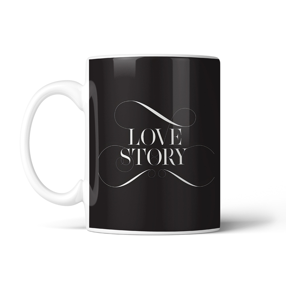 ماگ عاشقانه طرح love story کد SM-27090