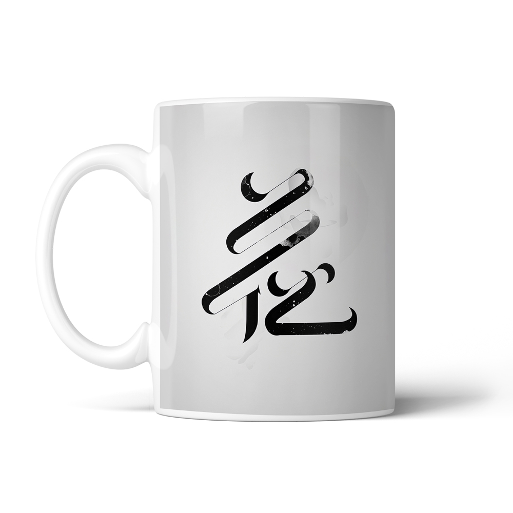 ماگ تایپوگرافی طرح چینی کد SM-15033