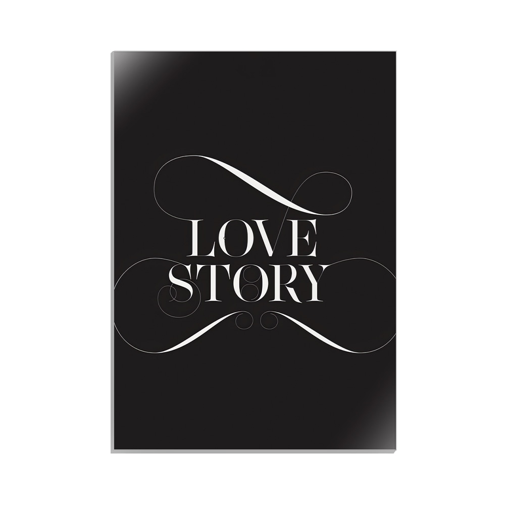 متال پوستر عاشقانه طرح love story کد MP-27090