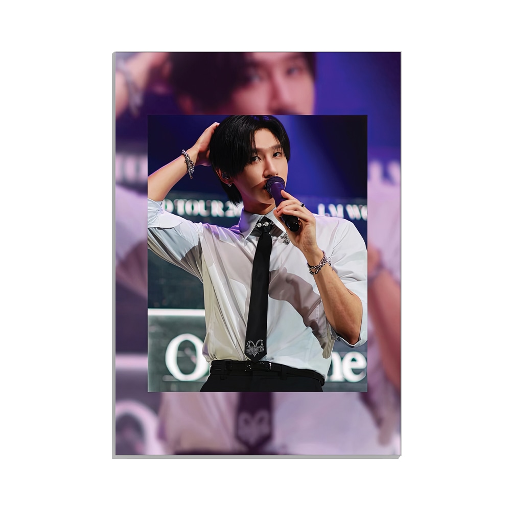 متال پوستر خواننده طرح Monsta x کد MP-20238