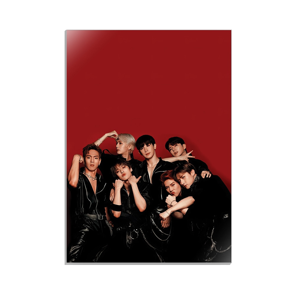 متال پوستر خواننده طرح Monsta x کد MP-20222