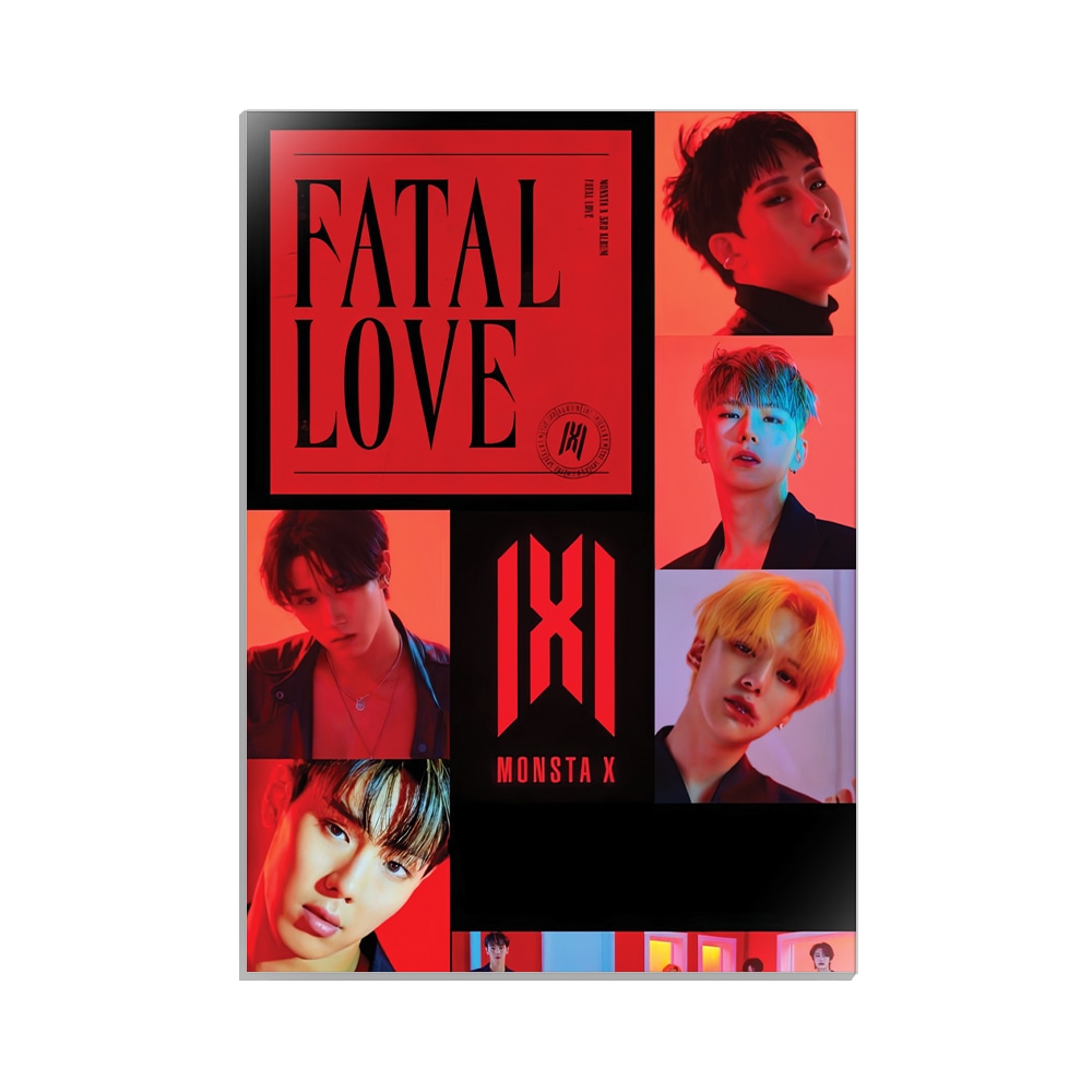 متال پوستر خواننده طرح Monsta x کد MP-20240