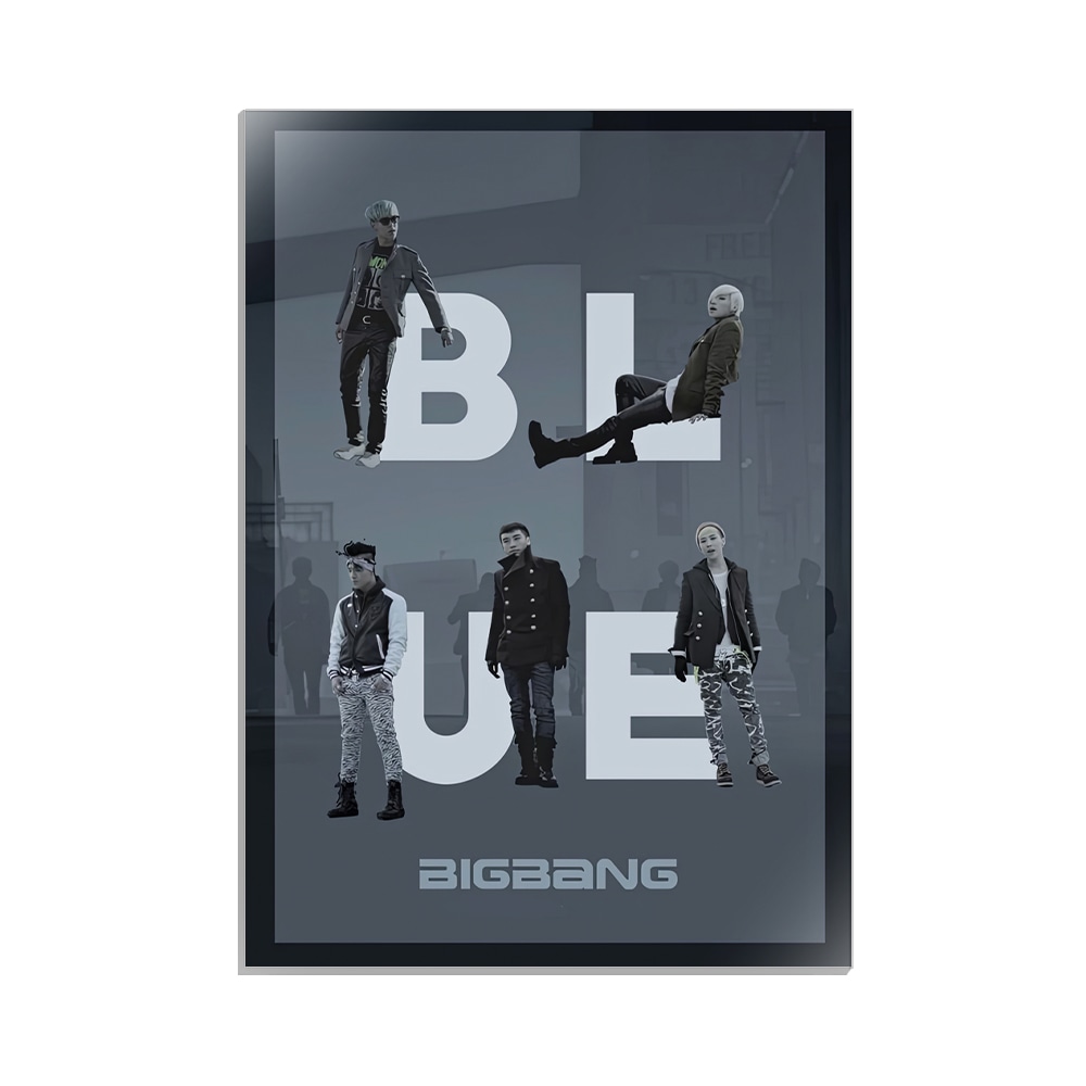 متال پوستر خواننده طرح BIG BANG کد MP-20023